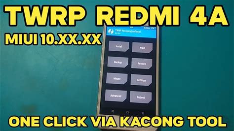 twrp for redmi 4a